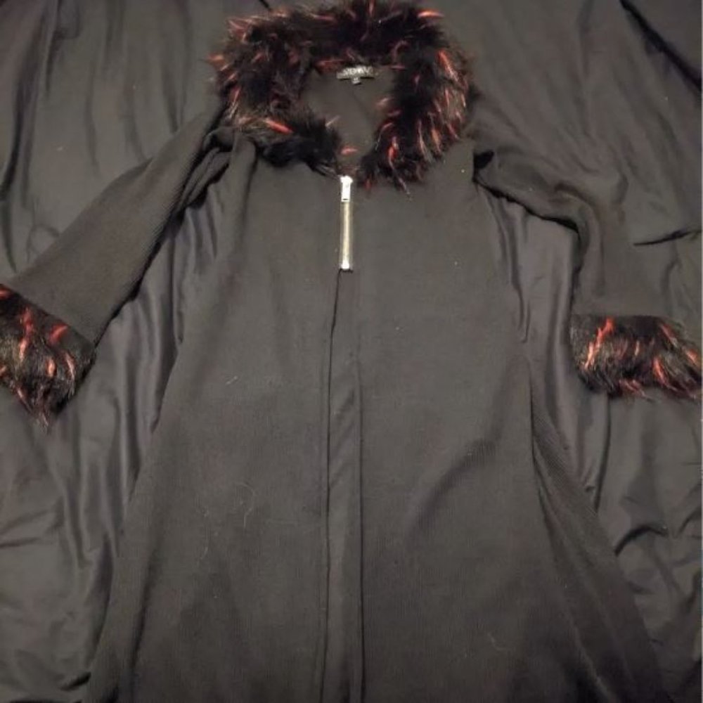 Long goth duster WIDOW